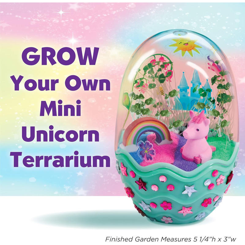 Набір міні Сад тераріум єдиноріг Creativity for Kids Mini Garden Magical Unicorn Terrarium Kit