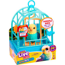 Інтерактивна іграшка пташка Little Live Pets My Really Real Talking Bird Toy and Cage Indie