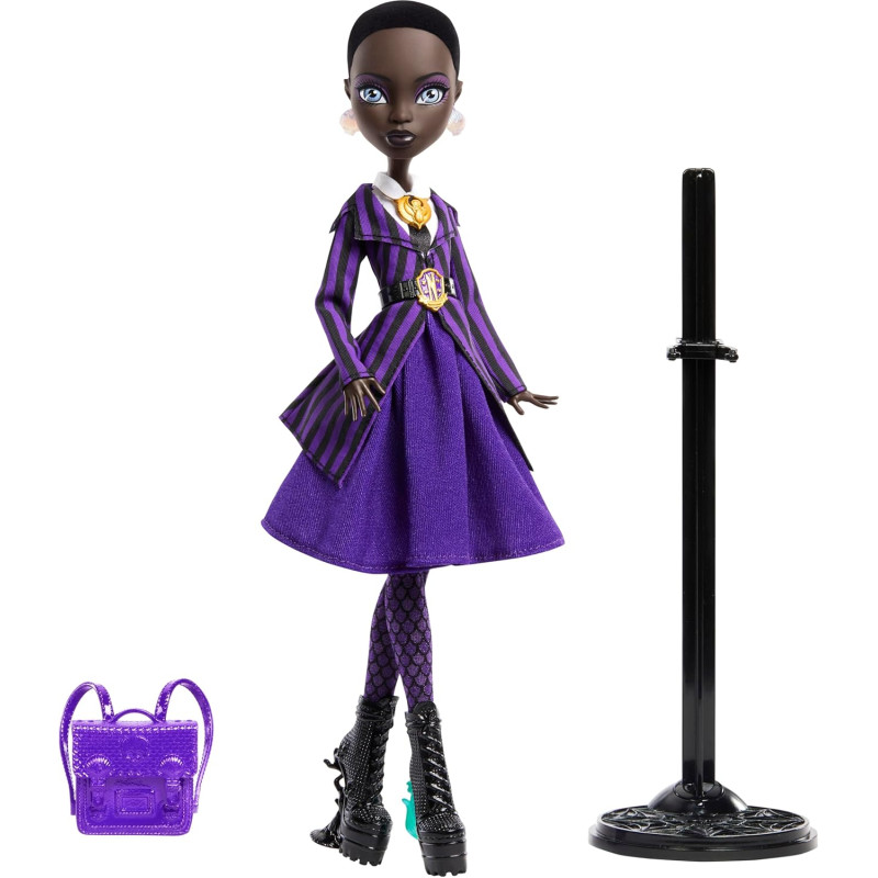 Колекційна лялька Венсдей Бьянка Monster High x Wednesday Doll and Accessories Bianca Barclay Collectible