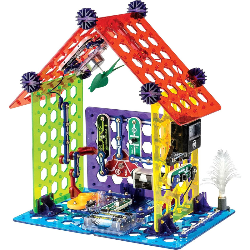 Набір STEM електричний конструктор Будиночок Snap Circuits Elenco My Home Electronics Building Kit