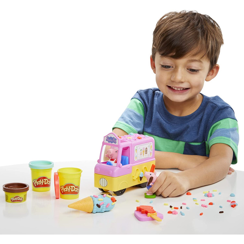Ігровий набір Плей До Вантажівка з морозивом Пеппи Play-Doh Peppa's Ice Cream Playset with Ice Cream Truck