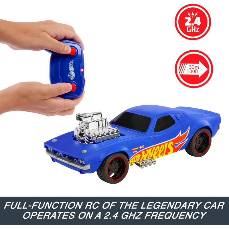Радіокерована машинка Роджер Доджер Hot Wheels Toy Car 1 16 Scale RC Rodger Dodger Remote