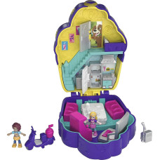 Ігровий набір Поллі Покет Вечірка тортиків Polly Pocket Playset Travel Toy with 2 Micro Dolls FRY36