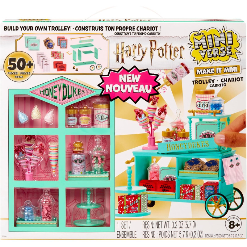 Ігровий набір Міні Гаррі Поттер MGA Mini Mini Make It Mini Honeydukes Trolley Harry Potter