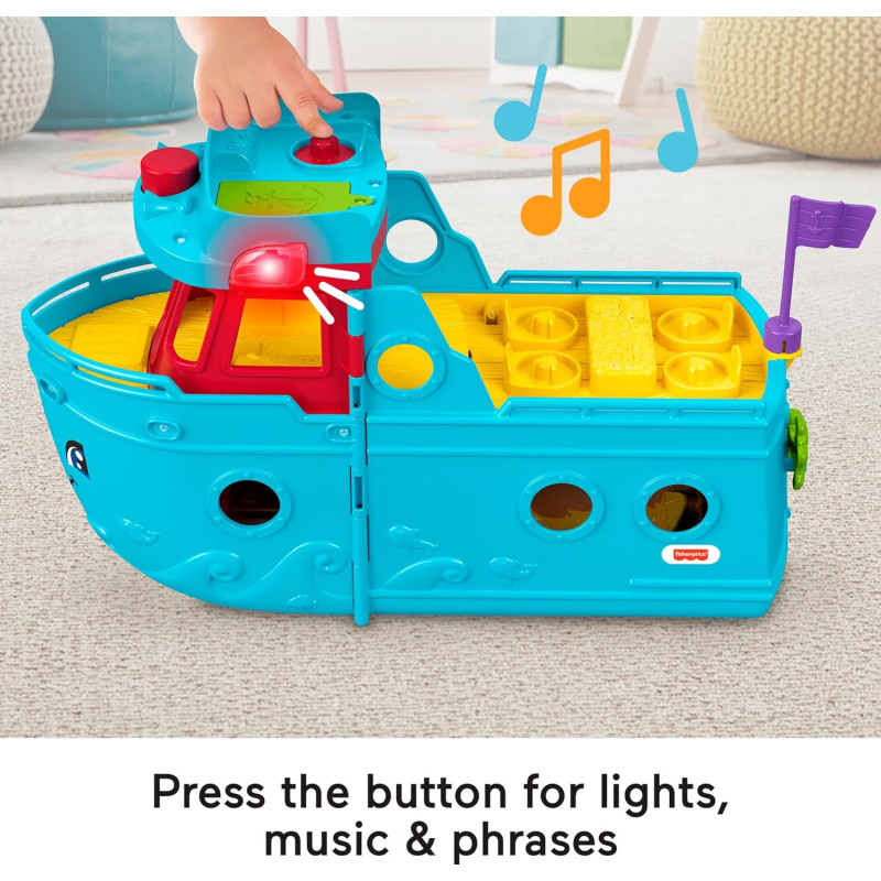 Ігровий набір Fisher-Price Little People Корабель дружби Fisher-Price Little People Travel Together Friend Ship