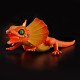 Інтерактивна іграшка Ящірка Robo Alive Lurking Lizard Series 3 Orange