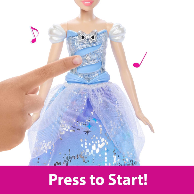 Лялька Попелюшка Mattel Disney Princess Cinderella Light Up Dress with Sounds