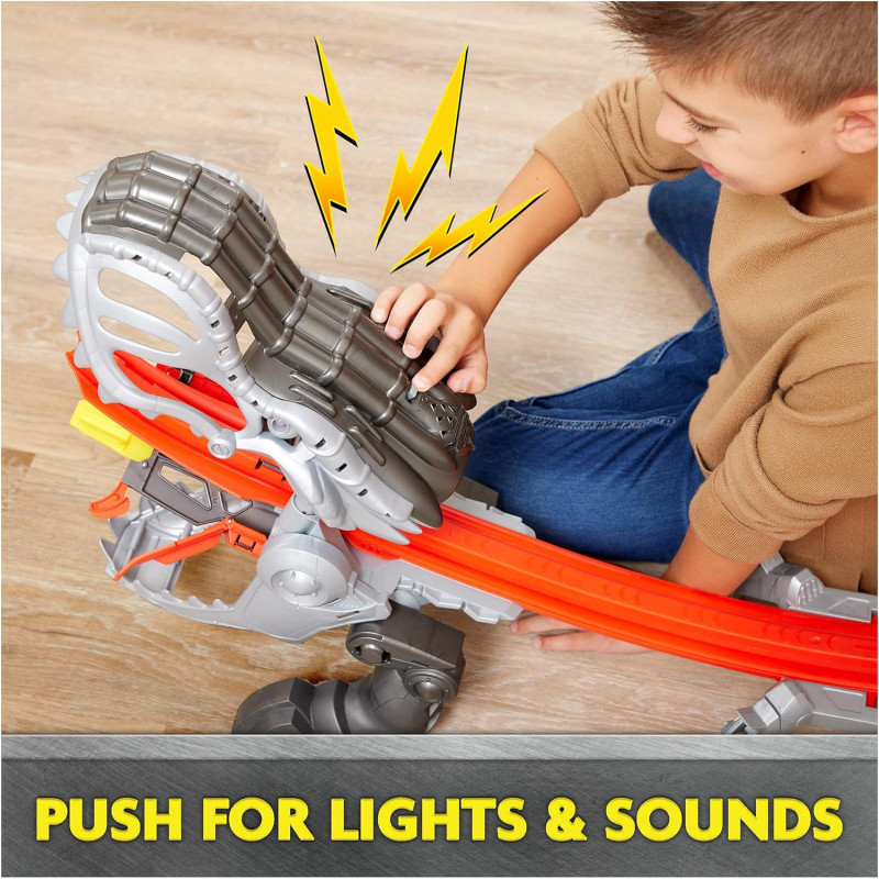 Ігровий набір із вантажівкою-монстром Monster Jam ThunderROARus Drop Playset