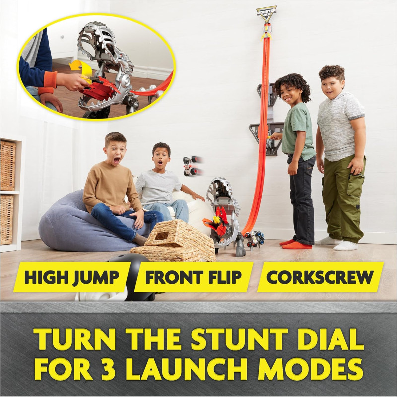 Ігровий набір із вантажівкою-монстром Monster Jam ThunderROARus Drop Playset