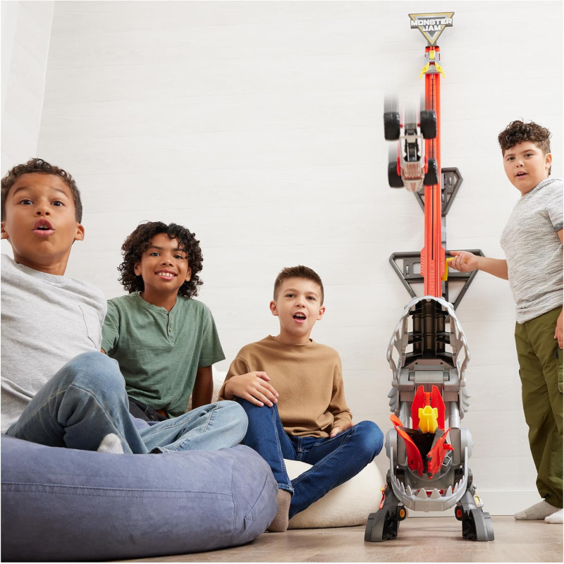 Ігровий набір із вантажівкою-монстром Monster Jam ThunderROARus Drop Playset