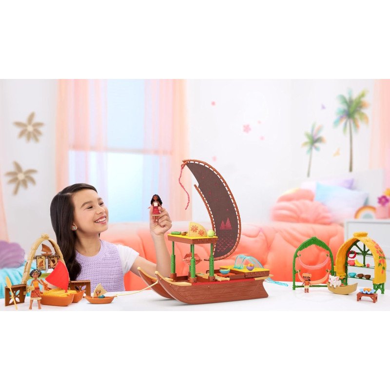 Ігровий набір Майстерня Моани та Лото Mattel Disney Moana 2 Toys Moana Loto s Workshop Playset