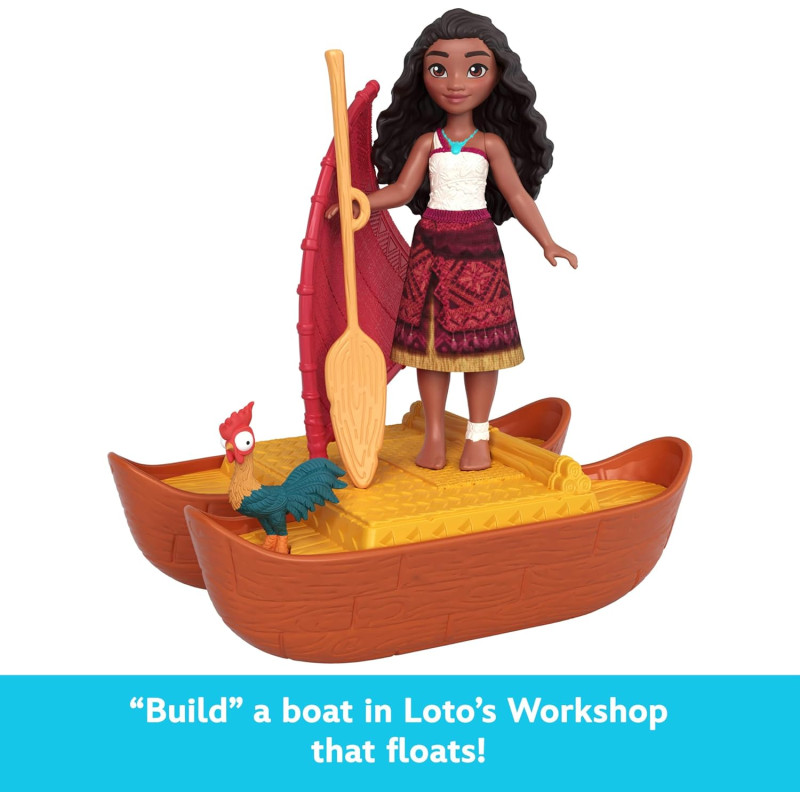 Ігровий набір Майстерня Моани та Лото Mattel Disney Moana 2 Toys Moana Loto s Workshop Playset