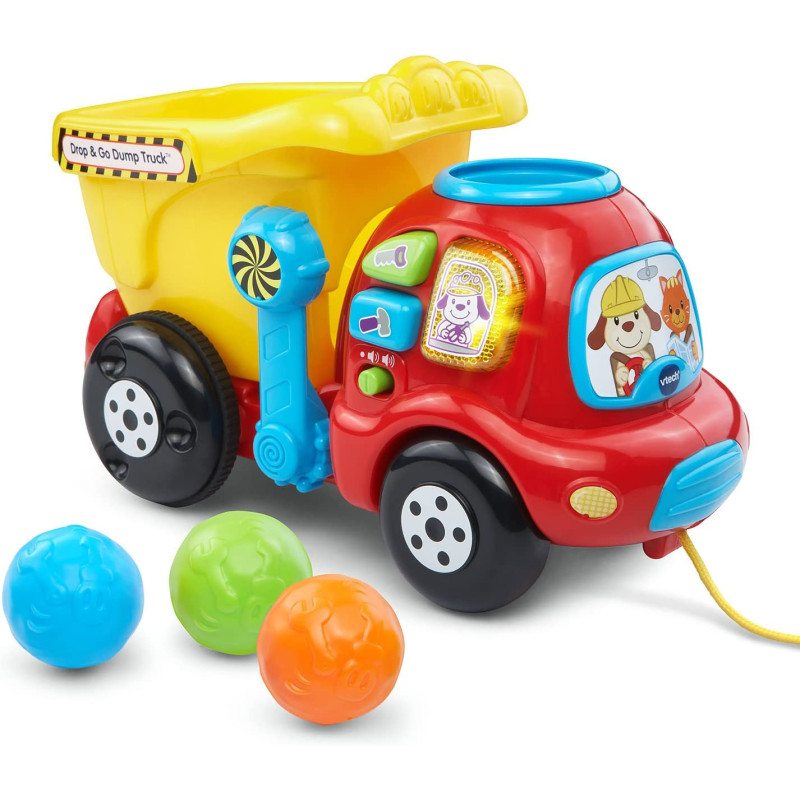 Інтерактивна музична машинка VTech Drop and Go Dump Truck 