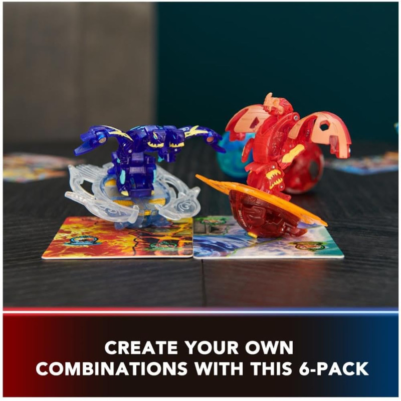 Набір із 6 предметів Бакуган BAKUGAN Ultimate 6-Pack
