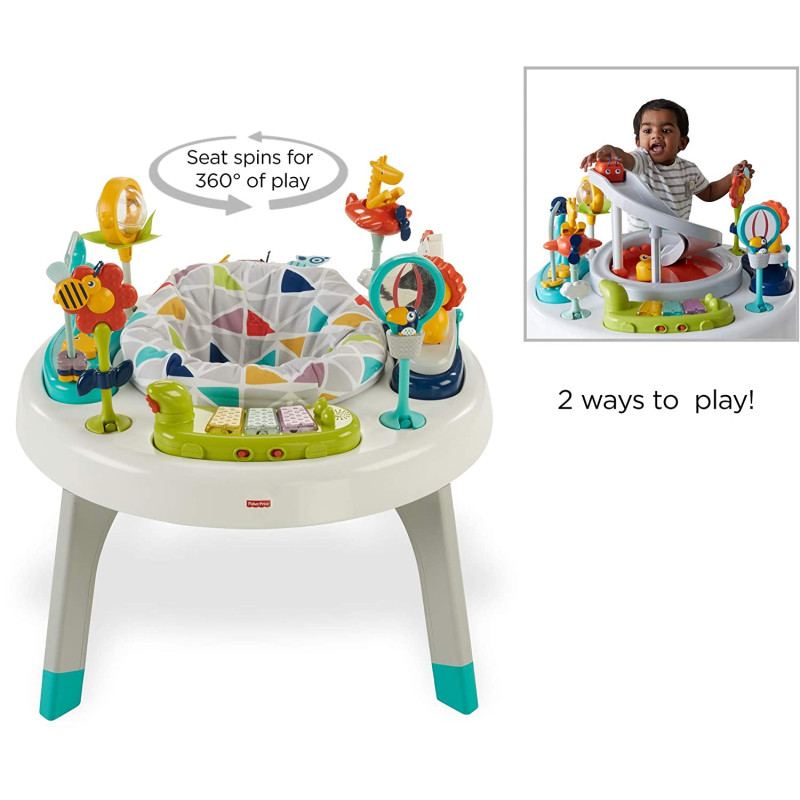 Детский игровой центр активного отдыха Фишер-Прайс Fisher-Price 2-in-1 Sit-to-stand Activity Center