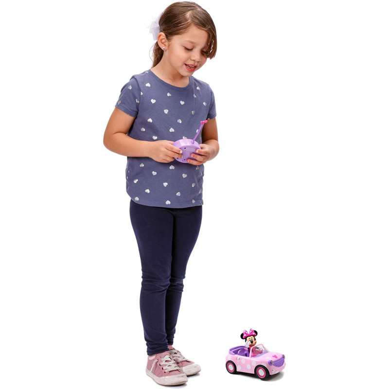 Міккі Мінні Маус Машина з радіокеруванням Disney Junior Minnie Mouse Roadster RC Car with Polka Dots