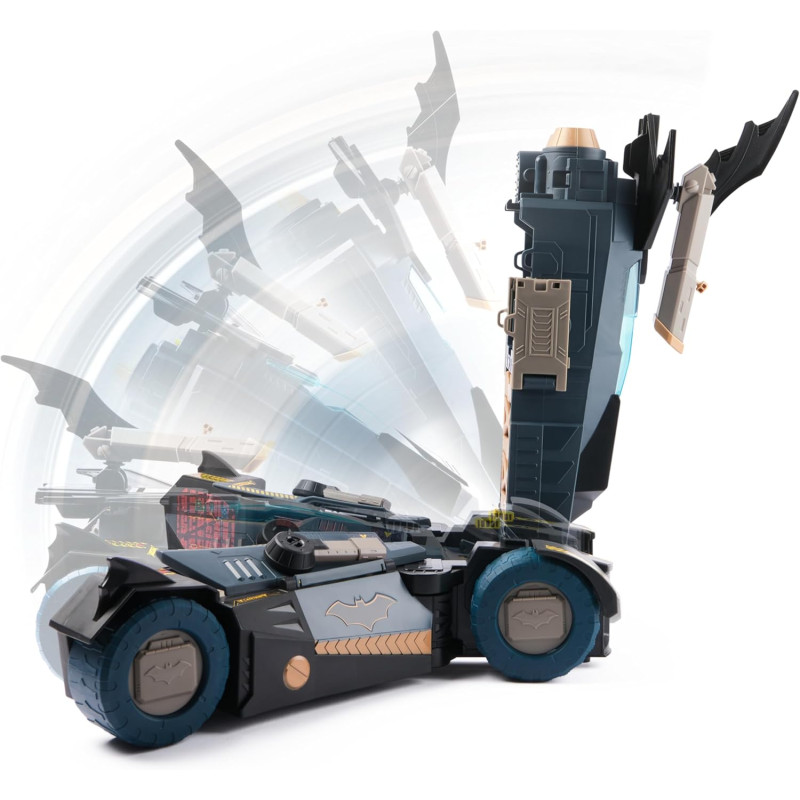 Ігровий набір Бетмен і бетмобіль DC Comics Batman Ultimate Transforming Batmobile Playset
