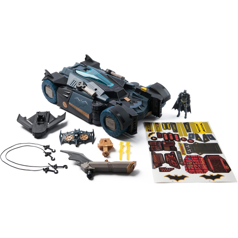 Ігровий набір Бетмен і бетмобіль DC Comics Batman Ultimate Transforming Batmobile Playset