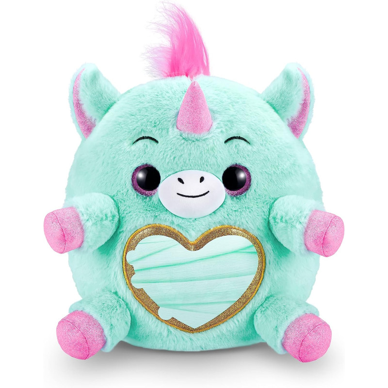 М'яка іграшка сюрприз з аксесуарами Rainbocorns Unicorn Rescue Surprise (Blue) by ZURU