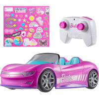 Радіокерована машинка Барбі Hot Wheels Barbie RC Toy Car Remote Control Pink Convertible