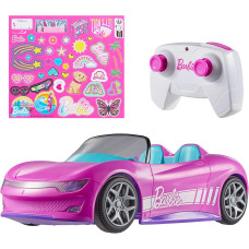 Радіокерована машинка Барбі Hot Wheels Barbie RC Toy Car Remote Control Pink Convertible