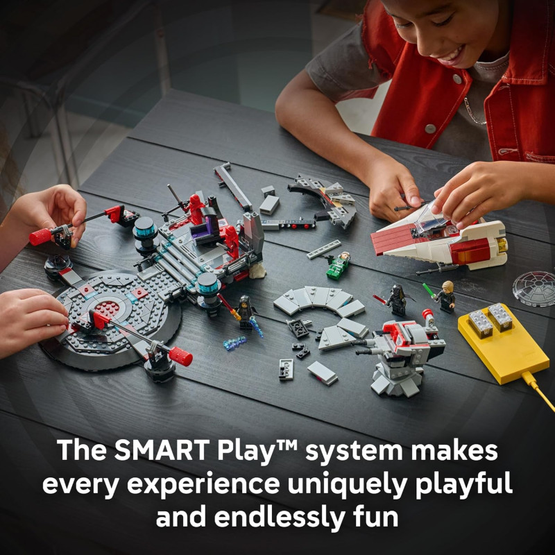 Інтерактивний конструктор Лего Дуель у тронному залі LEGO Star Wars Smart Play 75427