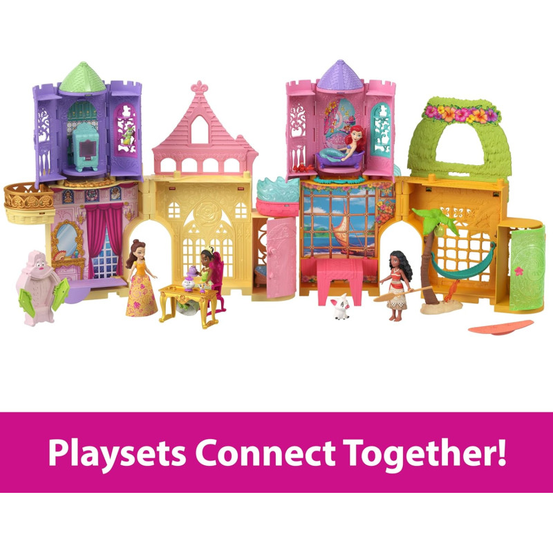 Ляльковий будиночок Замок Белль Mattel Disney Princess Toys Storytime Stackers Belle s Castle