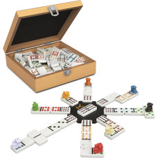 Настільна гра Доміно Мексиканський поїзд Spin Master Games Yellowstone Mexican Train Dominoes Set