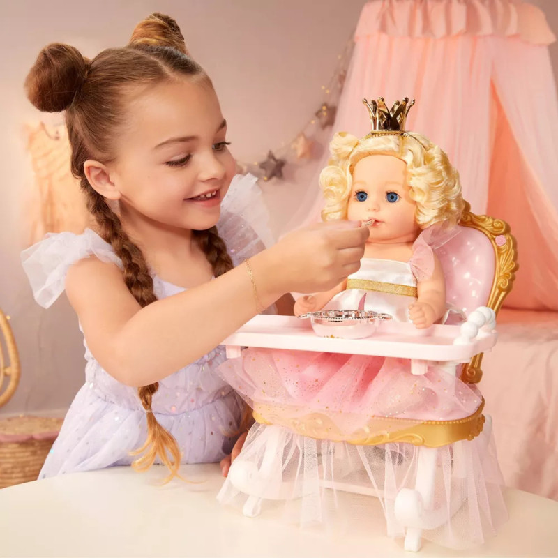 Іграшкове крісло качалка BABY Born Princess 2 in 1 Rocking Chair