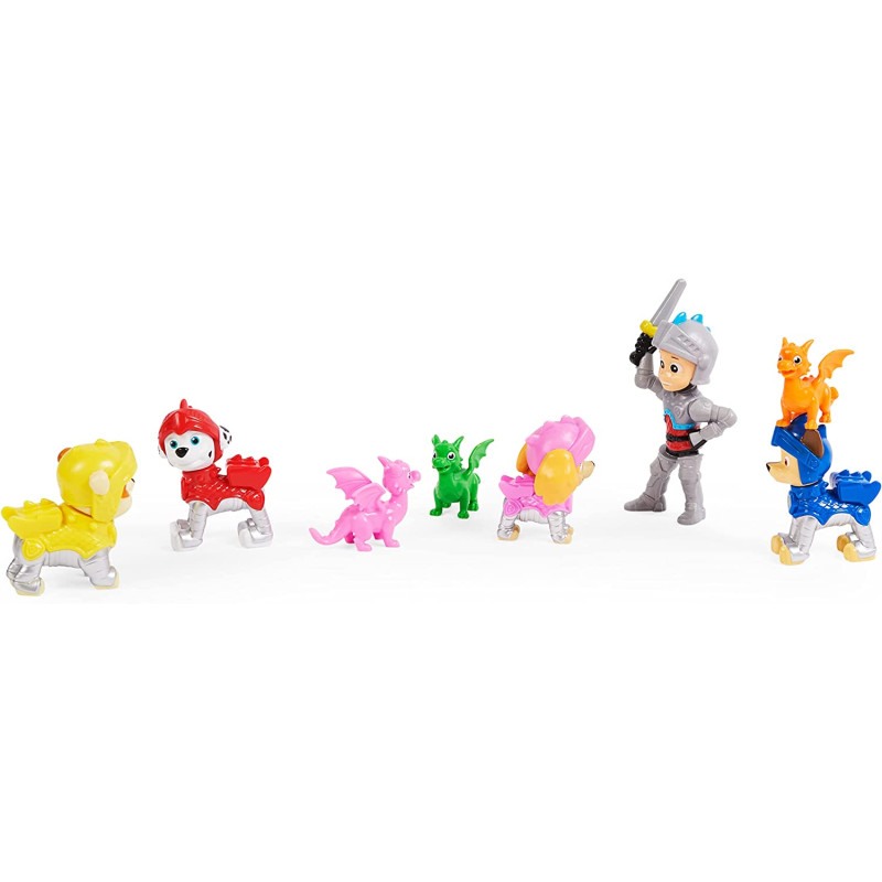Ігрові фігурки Щенячий патруль  Лицарі-рятувальники PAW Patrol  Ryder and Pups Figure Gift Pack 8 Toy Figures