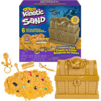 Кінетичний пісок Скриня із золотим піском 737 г Kinetic Sand Treasure Hunt Playset