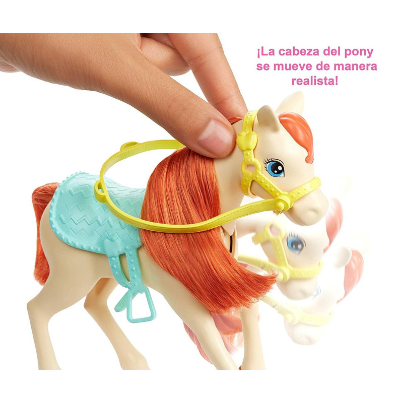 Игровой набор Барби Верховая езда и объятия Barbie Hugs N Horses Playset, Blonde