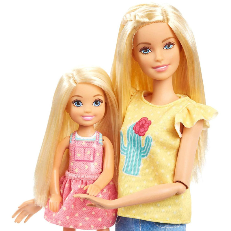 Игровой набор Барби Верховая езда и объятия Barbie Hugs N Horses Playset, Blonde