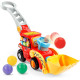 Каталка бульдозер VTech Pop a Balls Push and Pop Bulldozer Red