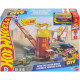 Пожежна станція траса для іграшкових машинок Hot Wheels Toy Track Set City Super Fire Station Rescue JHL95