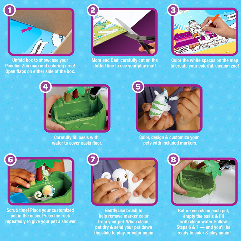 Зоопарк Крайола Crayola Scribble Scrubbie Peculiar Zoo