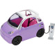Електрокар Барбі з відкидним верхом Barbie Toy Car Electric Vehicle with Charging Station