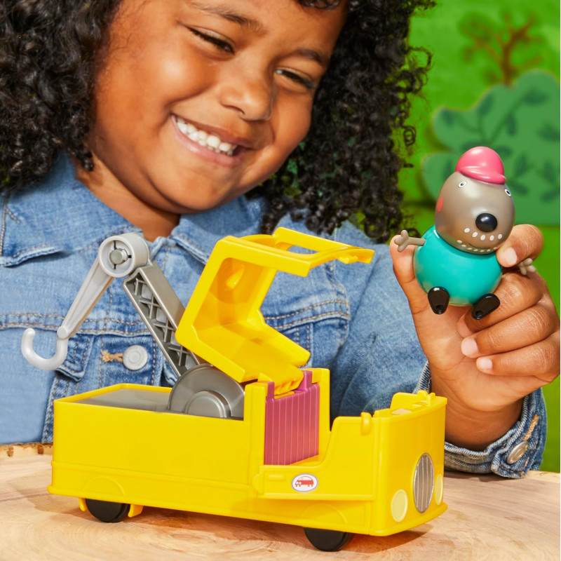 Ігровий набір свинка Пеппа Буксир Дідуся Свина Peppa Pig Granddad Dog s Tow Truck Construction Vehicle