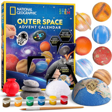 Адвент календарь STEM Космическое путешествие NATIONAL GEOGRAPHIC Outer Space Christmas Advent Calendar