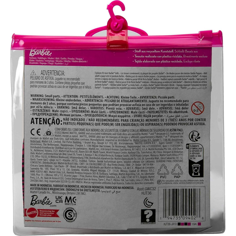 Одяг Барбі Barbie Clothes 2-Pack Dolls Vibrant Outfits