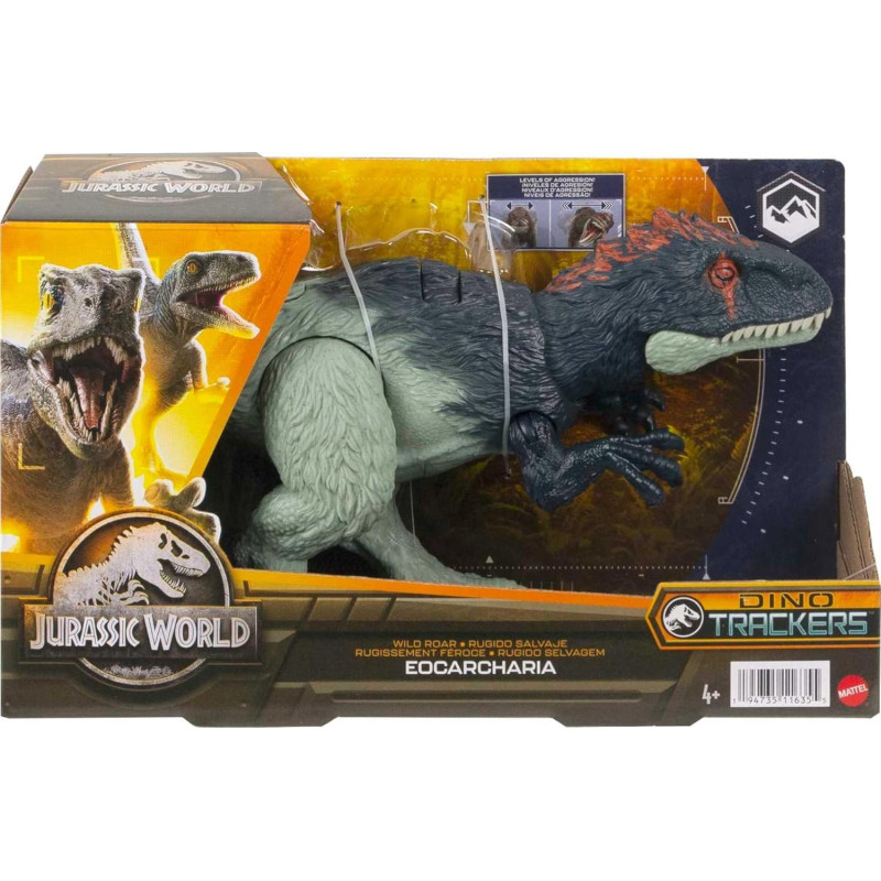 Інтерактивна фігурка Динозавр Jurassic World Wild Roar Dinosaur Sound Eocarcharia Figure