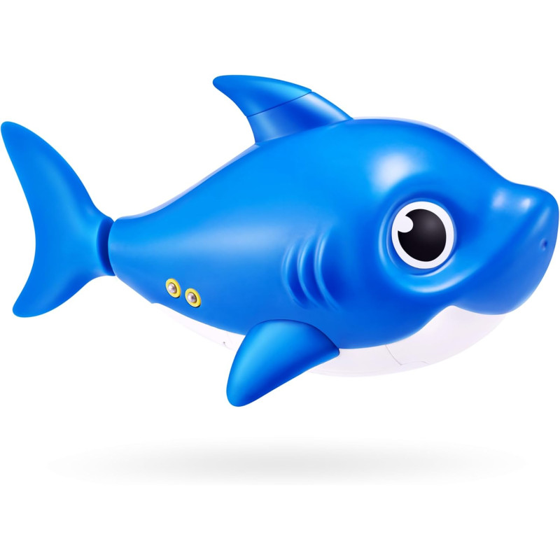 Інтерактивна іграшка акула для ванни Robo Alive Junior Baby Shark New Silicon Fins Blue