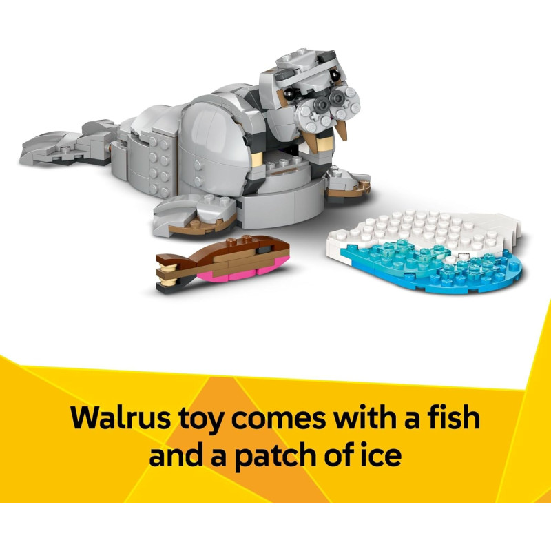 Конструктор Лего 31171 Дикі тварини Величний носоріг і птахи LEGO Creator 3 in 1 Wild Animals Majestic Rhino 31171