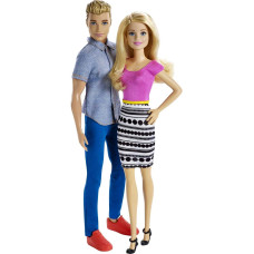 Набір ляльок Барбі та Кен Barbie Dolls Barbie and Ken Doll 2 Pack DLH76