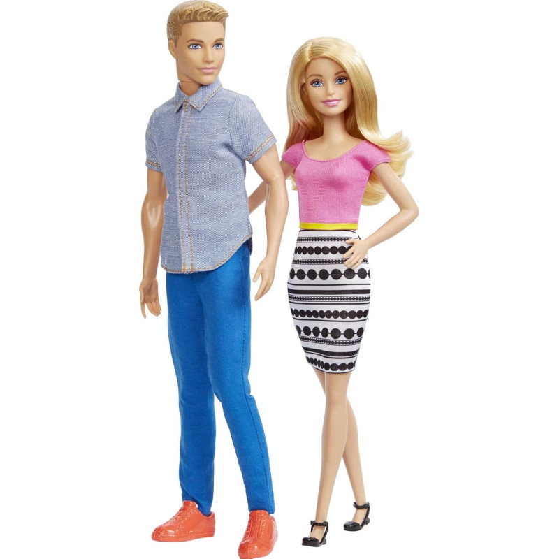 Набір ляльок Барбі та Кен Barbie Dolls Barbie and Ken Doll 2 Pack DLH76