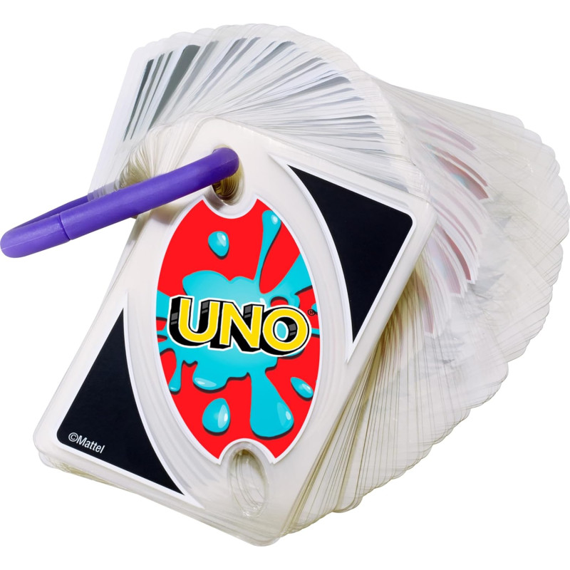 Настільна гра УНО Mattel Games UNO Splash Card Game with Waterproof Cards