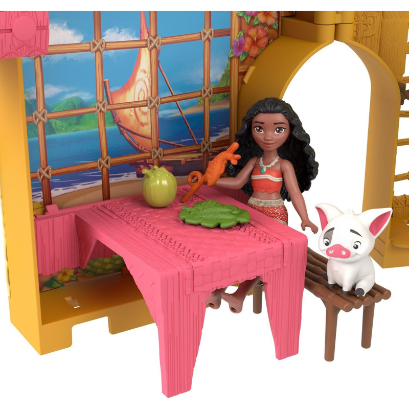 Ляльковий будиночок Моана Mattel Disney Princess Toys Moana Storytime Stackers Doll
