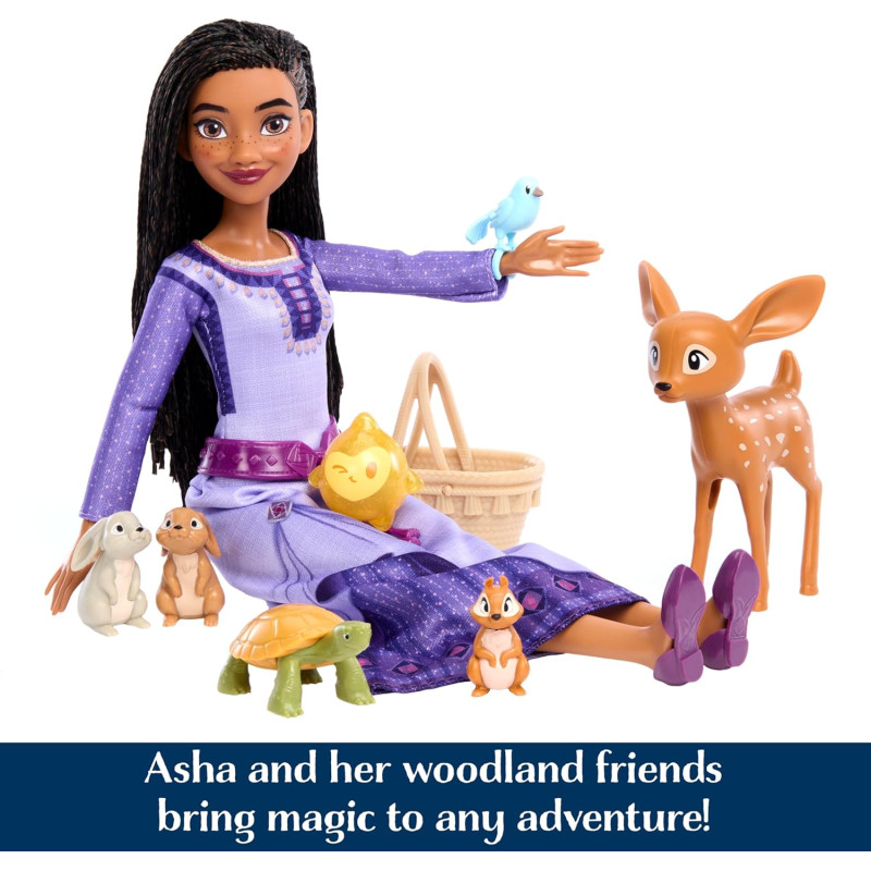 Ігровий набір Disney Wish Тріо мандрівників Mattel Disney Wish Toys & Accessories, Woodland Animals