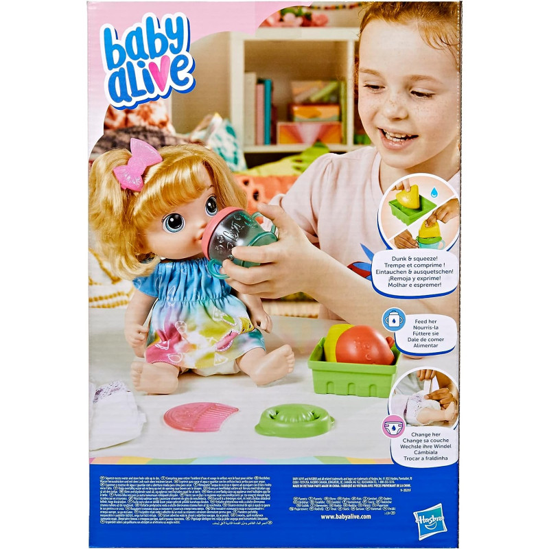 Лялька Бебі Алів Фрутті Сіпс Baby Alive Fruity Sips Doll Apple