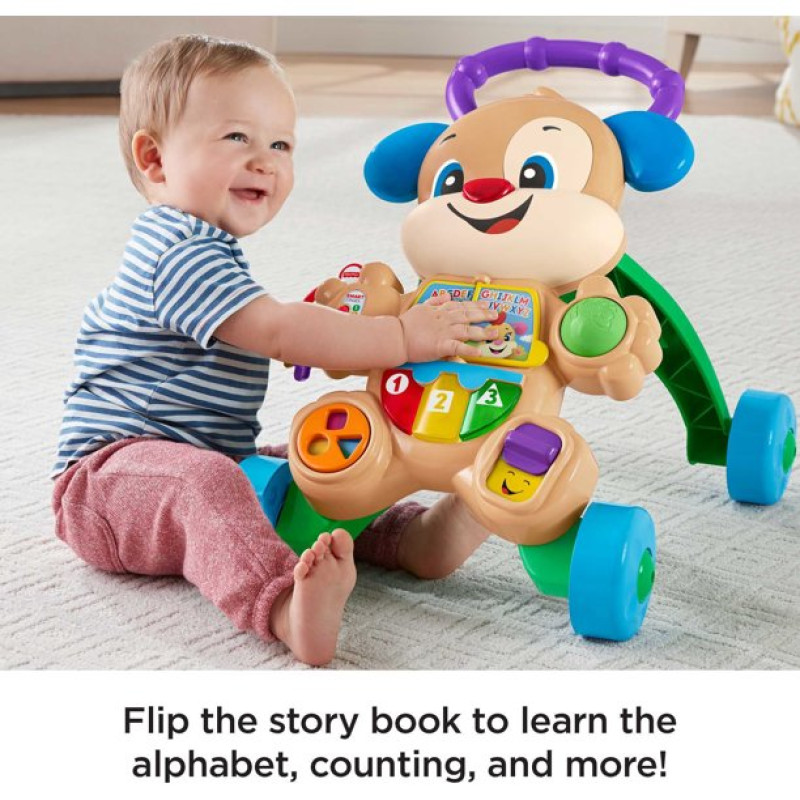 Ходунки Щенок Фишер-Прайс Fisher-Price Learn with Puppy Walker